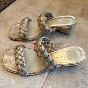 Dolce Vita Women's Gold Braided Sandals-Fits size 9 women’s